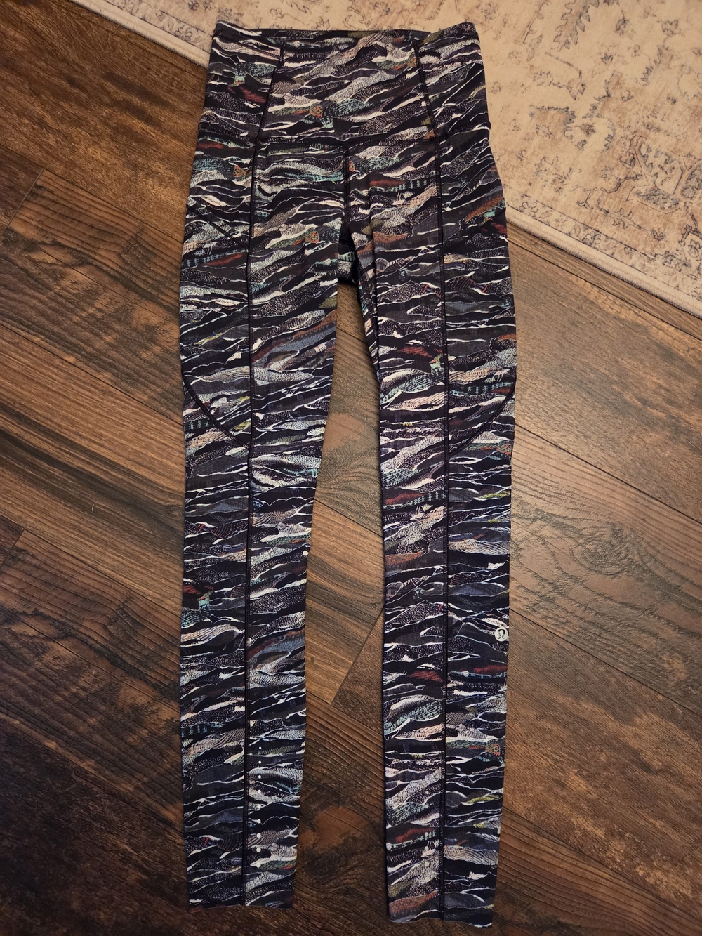 lululemon athletica Fast And Free 7/8 Tight In The Mini Sweatr Leggings